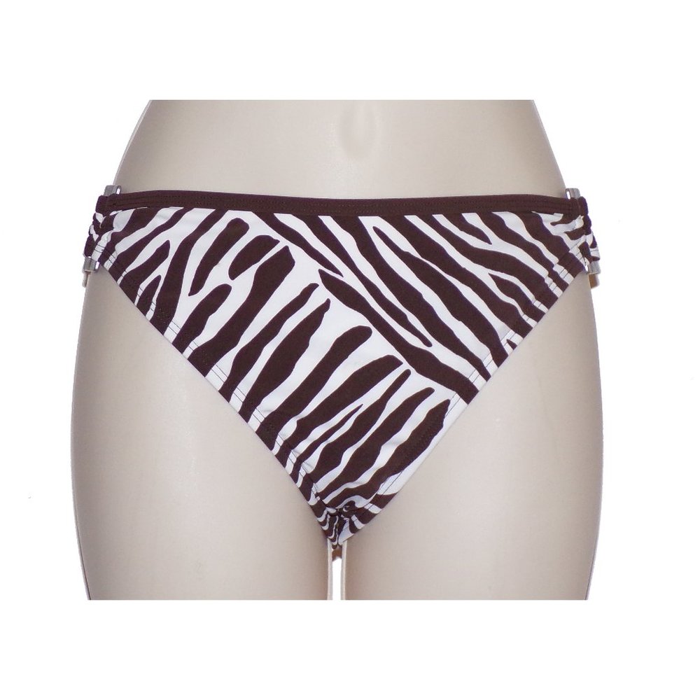 2 Bamboo brown hipster bikini bottom